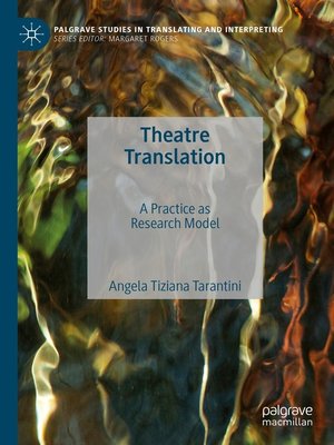 cover image of Theatre Translation